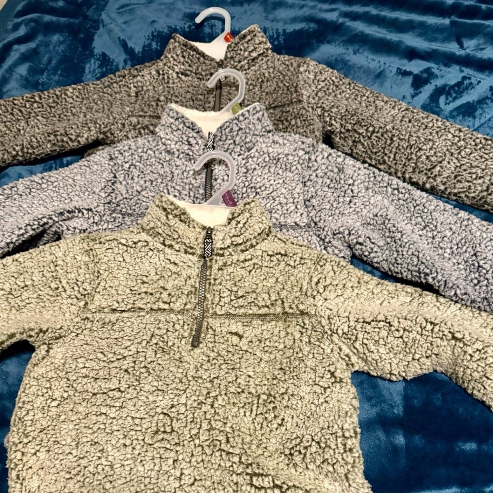 Wonder Nation Sherpa Pullovers